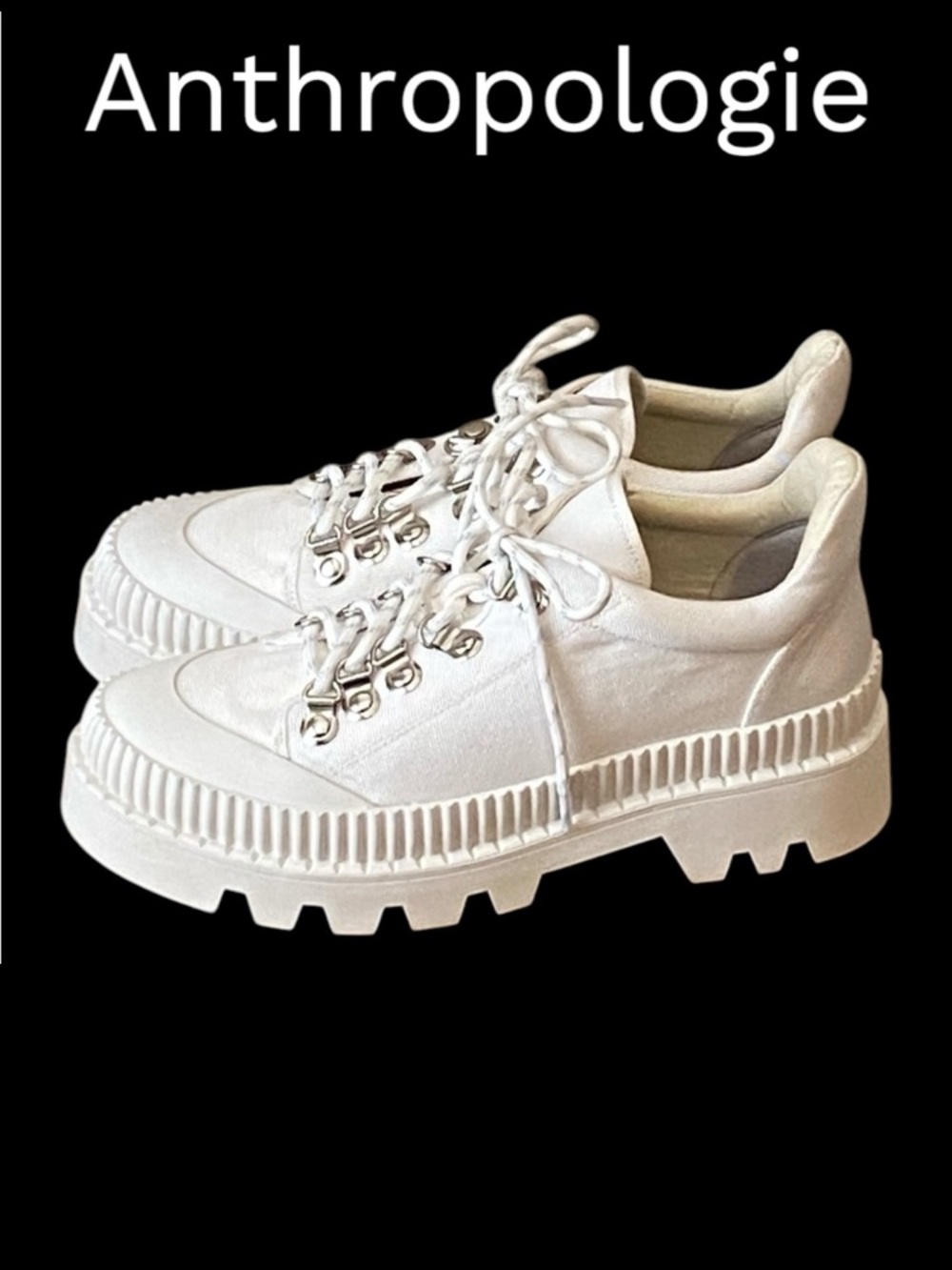 Anthropologie | Silent D Nylon Statement Sneakers | Hiker sneaker NWOB size 9…